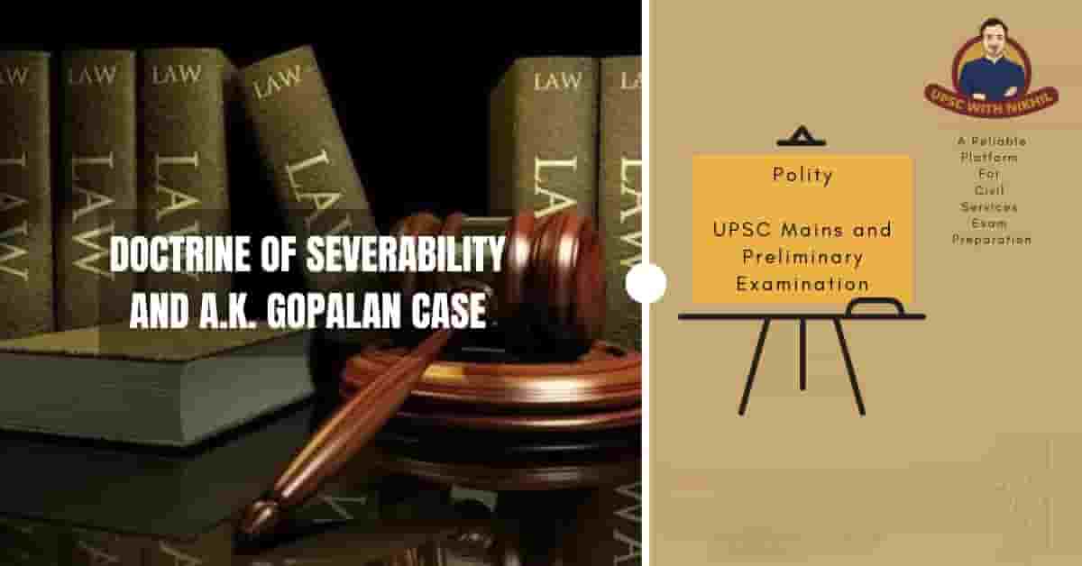 Doctrine of Severability And A