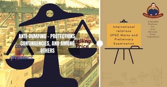 Anti-Dumping - Protections, Co