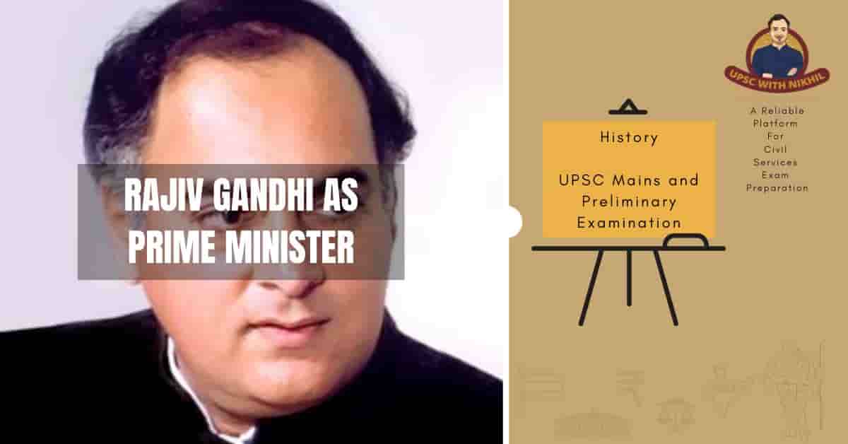 Rajiv Gandhi As Prime Minister