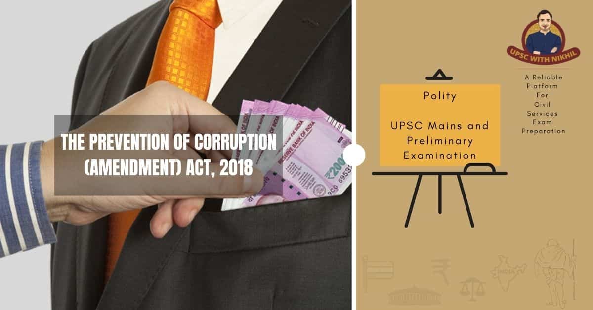 The Prevention of Corruption (