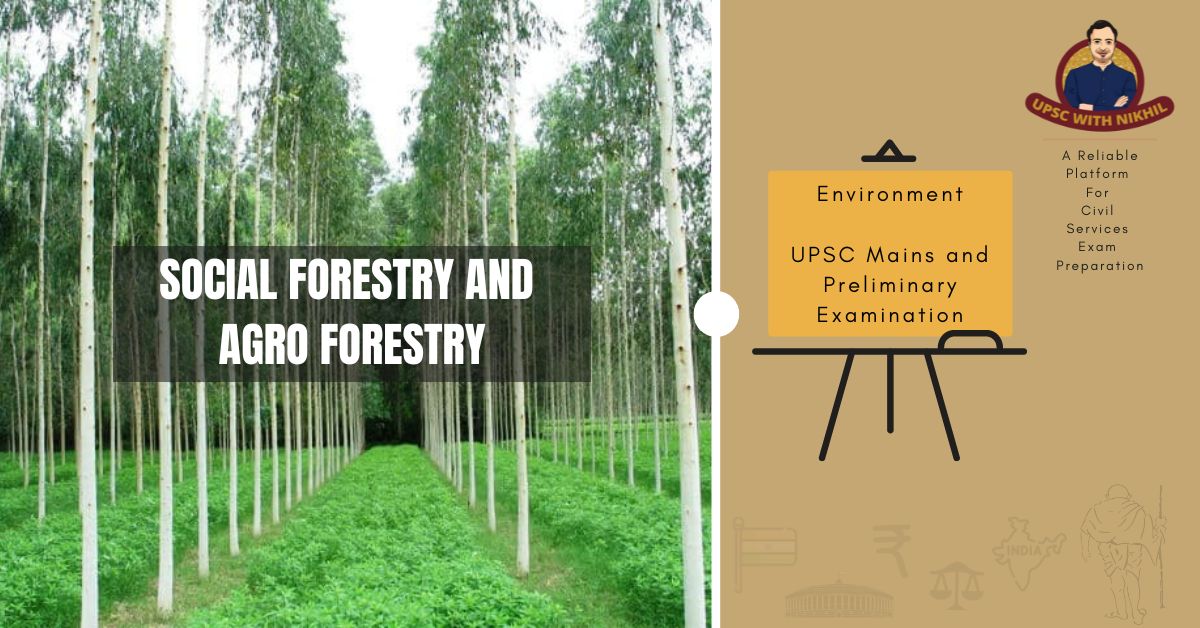 Social Forestry And Agro Fores