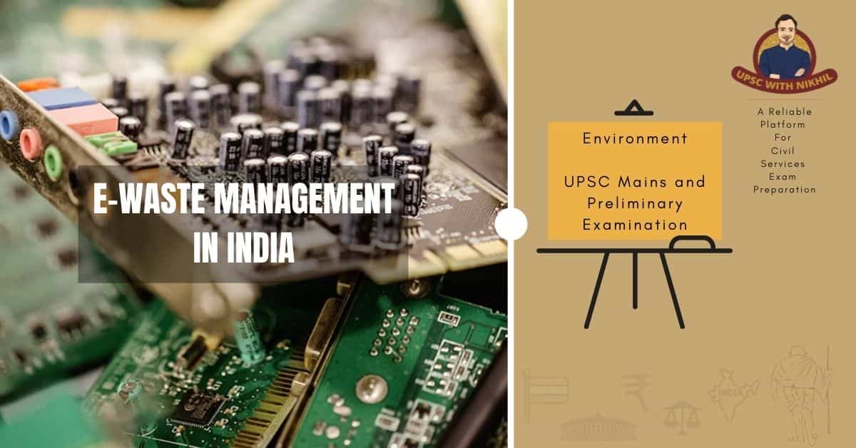 E-Waste Management In India
