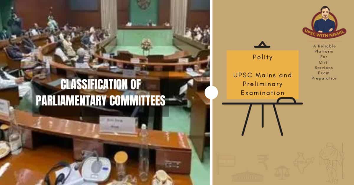 Classification of Parliamentar