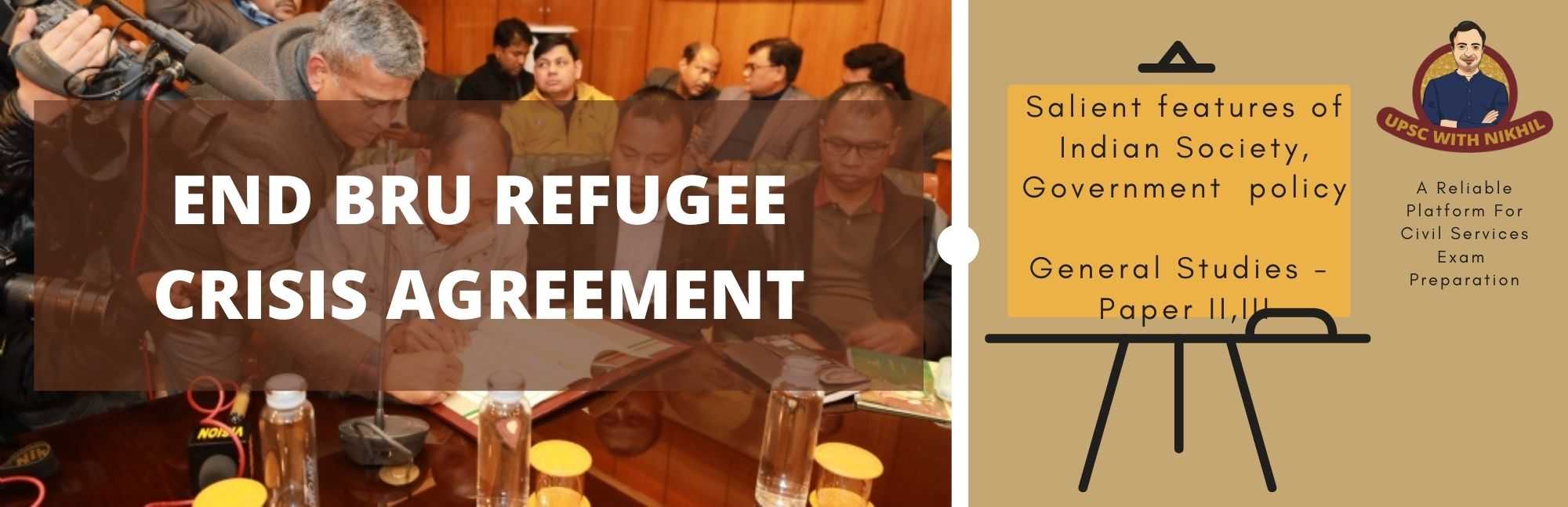 Pact to End Bru Refugee Crisis