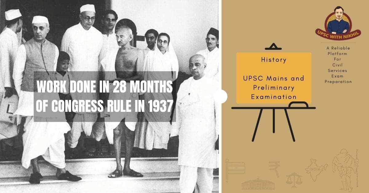 Work Done In 28 Months of Cong