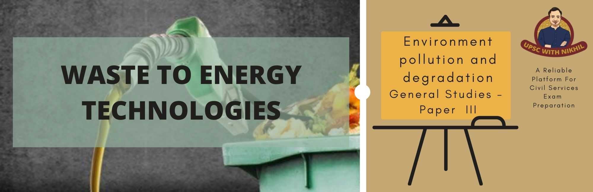 Waste To Energy Technologies