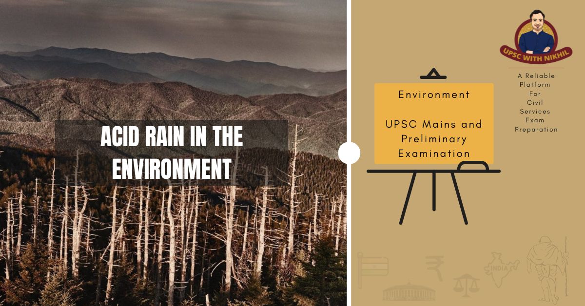 Acid Rain In The Environment