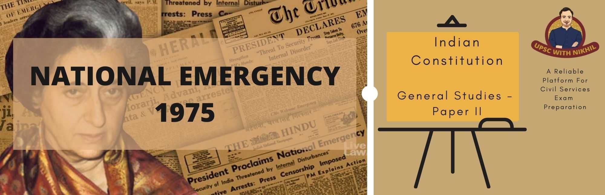 National Emergency 1975