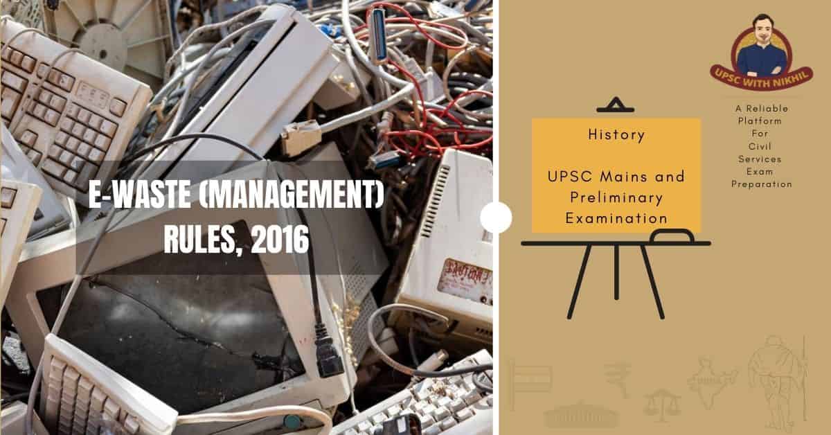 E-Waste (Management) Rules, 20