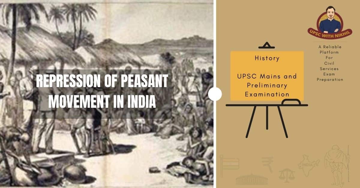 Repression of Peasant Movement
