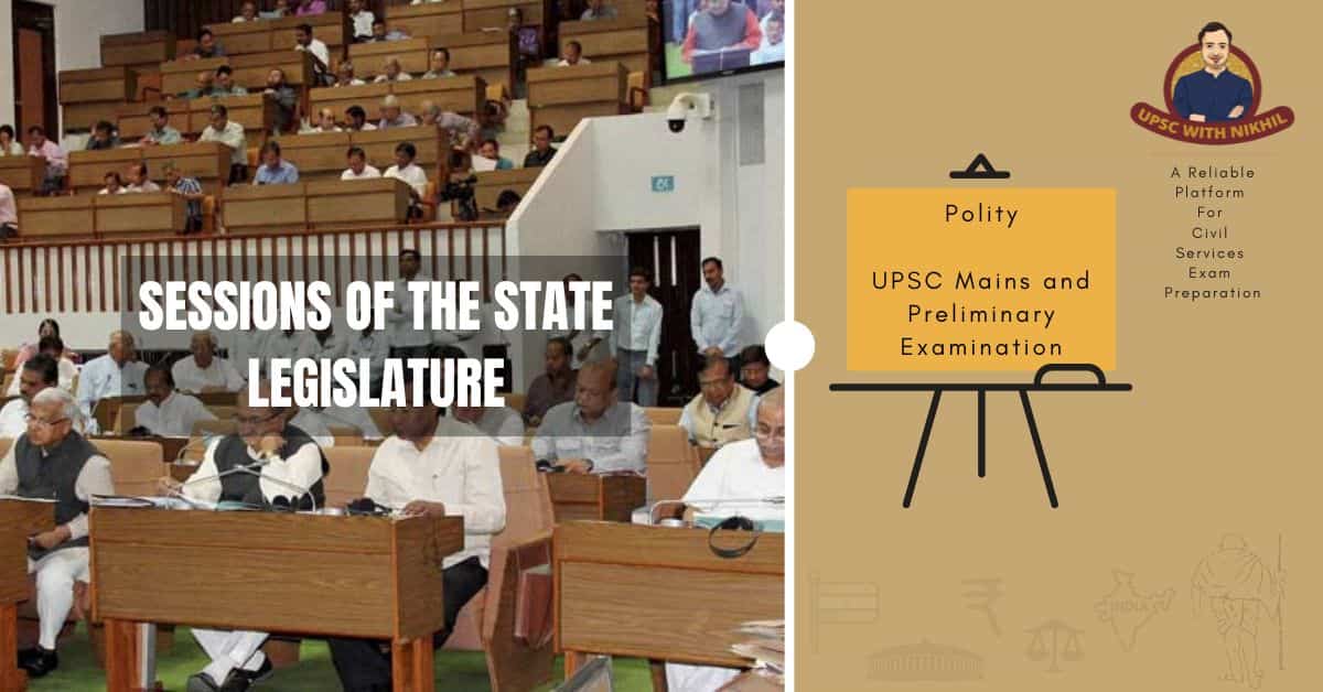 Sessions of The State Legislat