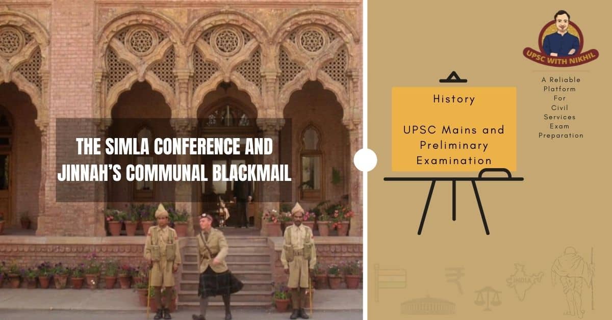 The Simla Conference And Jinna