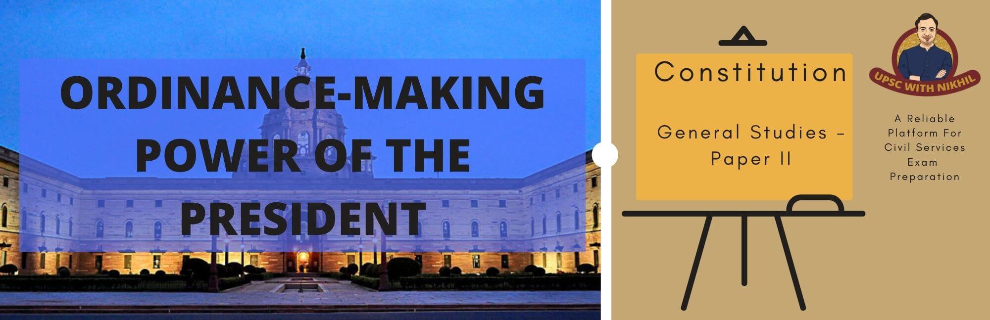 Ordinance-Making Power of The 