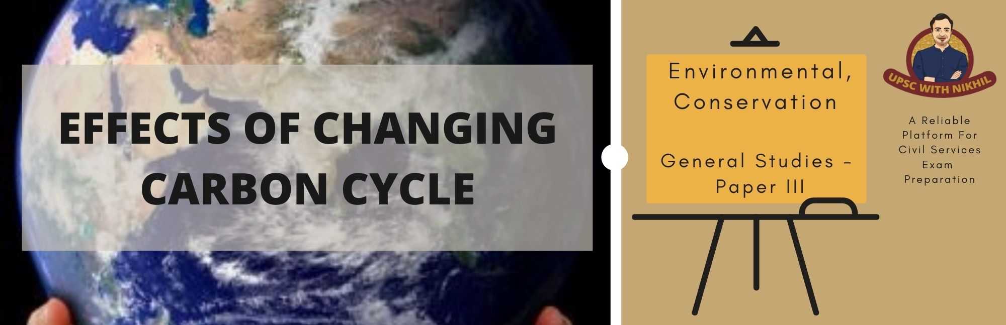 Effects of Changing Carbon Cyc