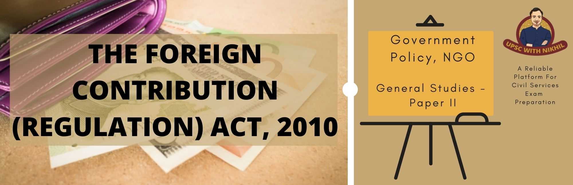 The Foreign Contribution (Regu