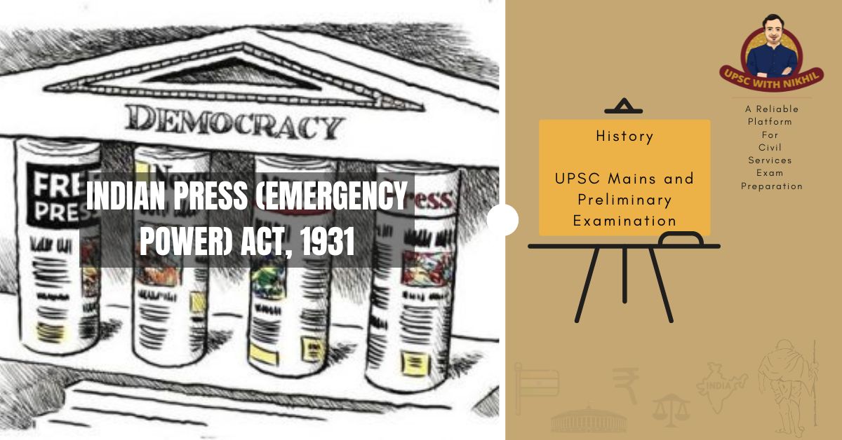 Indian Press (Emergency Power)