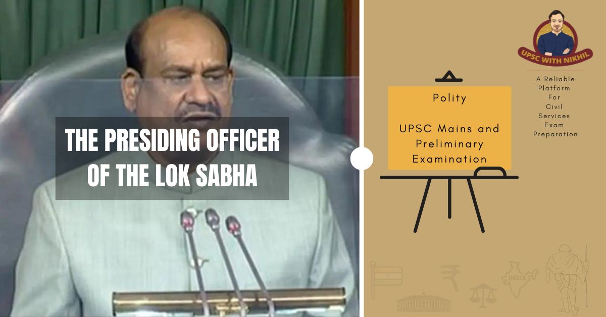 The Presiding Officer of The L