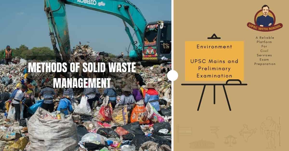 Methods of Solid Waste Managem