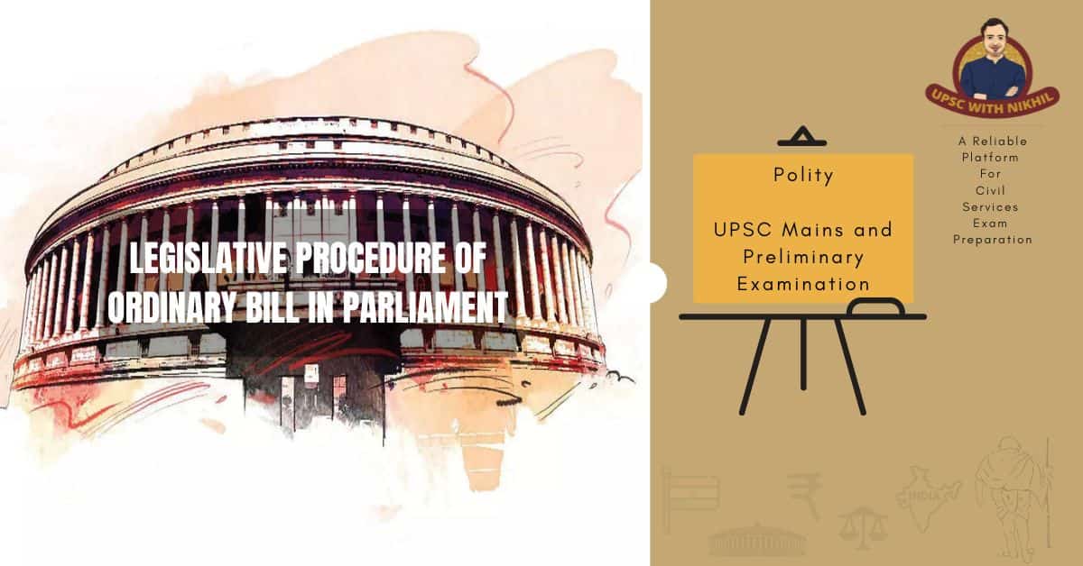 Legislative Procedure of Ordin